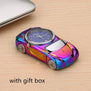 COXRY USB Charging Flameless Lighter Gold Car Model Men Watches 2018 Luxury Brand Men's Watches Quartz Toys Collection Clock Men