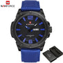2017 New Fashion Luxury Brand NAVIFORCE Men Army Military Watches Men's Quartz Clock Man Sports Wrist Watch Relogios Masculino