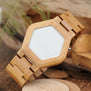 BOBO BIRD V-E03 Casual LED Digital Bamboo Watch Night Vision LED Watch Cool LED Display Clock with Unique LED Date Day
