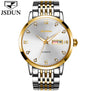JSDUN Watch men Mechanical Watches Waterproof relogio masculino Japan Automatic Movement Date Week Leather Watches Clock saat