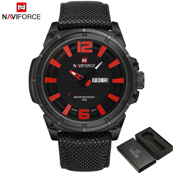 2017 New Fashion Luxury Brand NAVIFORCE Men Army Military Watches Men's Quartz Clock Man Sports Wrist Watch Relogios Masculino