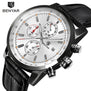 BENYAR Sport Watches Mens Chronograph Calendar Waterproof Male Clock Military Quartz Watch Luxury Relogio Masculino Gift Box