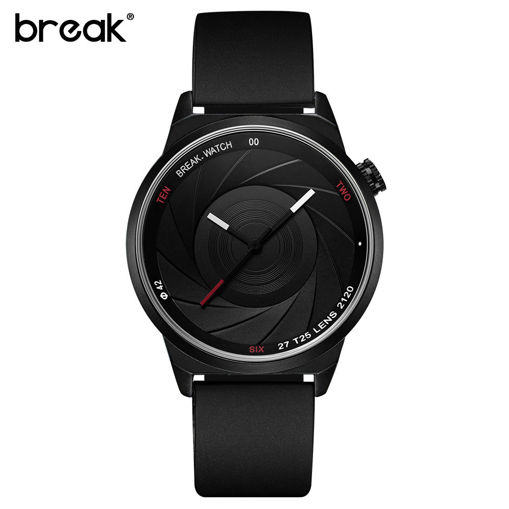 Break Brand New Original Design Photographer Series Unique Men Women Unisex Sport Simple Quartz Creative Fashion Casual Watches