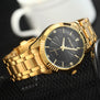 AMUDA 2018 Fashion Full Steel Quartz Watch Mens Golden Business Wrist Watches Casual Brand Luxury Clock Saat Relogio Masculino