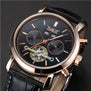 JARAGAR Full Calendar Tourbillon Auto Mechanical Mens Watches Top Brand Luxury Wrist Watch erkek kol saati Montre Homme