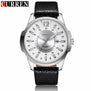 CURREN Luxury Brand Men Casual Sport Watches Mens Leather Waterproof Quartz Watch Man Business Date Wristwatch Relogio Masculino