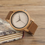 BOBO BIRD A16 Men Design's Analog Bamboo Wood Watches Men Top luxury brand With Real Leather Strap For Gift
