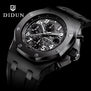 DIDUN Watches Men Luxury Brand watches Mens steel Quartz Watches Men Dress Business Watch Luminous Wristwatch 30m Waterresistant