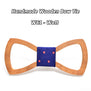 Mahoosive Wood Bow tie men Groom Marry Groomsmen Wedding Party Colorful Engraved Butterfly Cravats Mens wooden bow tie