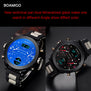 men watches BOAMIGO brand 3 time zone military sports watches male LED digital quartz wristwatches gift box relogio masculino
