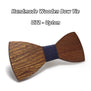 Mahoosive Wood Bow Tie Mens Wooden Bow Ties Gravatas Corbatas Business Butterfly Cravat Party Ties For Men Wood Ties