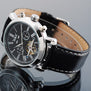 JARAGAR Full Calendar Tourbillon Auto Mechanical Mens Watches Top Brand Luxury Wrist Watch erkek kol saati Montre Homme