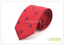 New Casual Slim Skull Ties For Men Classic Polyester Neckties Fashion Man Tie for Wedding Party Male tie Neckwear