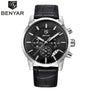 Reloj Hombre 2017 BENYAR Fashion Chronograph Sport Mens Watches Top Brand Luxury Military Quartz Watch Clock Relogio Masculino