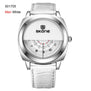2016 Hot!Casual SKONE Genuine Men & Women Brand Wristwatches Special design Military Leather Sports Watch Relogio Masculino