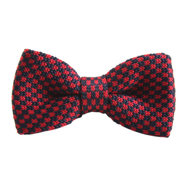 New Arrival Men's Bowtie Striped Bowtie Knit Tie Knitted Pre Tied Bow Tie Woven Bowtie Tie 20 Styles