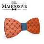 Mahoosive Bowties Groom Normal Mens wood Cravat Gift For Men Butterfly Gravata Male Marriage Wedding Bow Ties