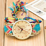 Vintage Women Ethnic Handmade Braided Quartz Watch Knitted Dreamcatcher Wristwatch Gifts @17 TT@88