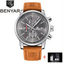 Men watches Luxury Brand BENYAR Sports Watch reloj hombre Military Multifunctions Waterproof Quartz Watch relogio masculino