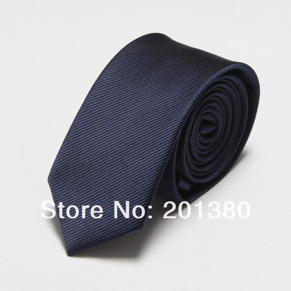 2017 Fashion Narrow Tie Men Wedding gravata slim 6cm width 19 colors