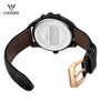 2017 New Luxury Brand CADISEN Men Watch Quartz Watches Big Design Dual time zone Casual Military Waterproof Wristwatch