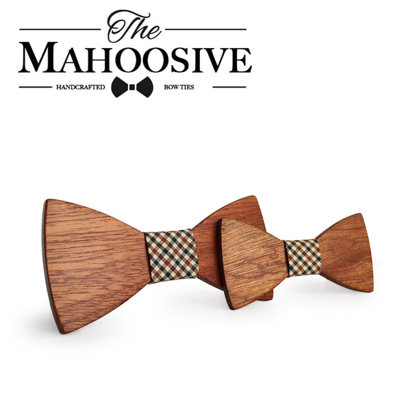 Mahoosive Wooden bow tie corbata boda corbatas ties for men kids necktie bowtie gravata casamento