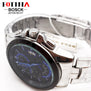 FOTINA Top Brand BOSCK Casual Business Watch Men Stainless Steel Water Resistant Quartz Clock Auto Day Date Watches Montre Homme