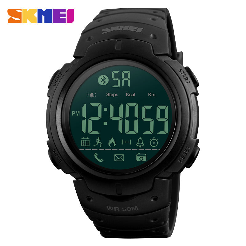 Men's Sport Smart Watch SKMEI Brand Fashion Pedometer Remote Camera Calorie Bluetooth Smartwatch Reminder Digital Wristwatches