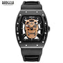 BAOGELA Luxury Brand New Design Pirate Skull Style Mens Quartz Watch Fashion Casual Military Sport Watches men Relogio Masculino