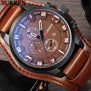 CURREN Top Brand Luxury Mens Watch Men Watches Male Casual Quartz Wristwatch Leather Military Waterproof Clocks Sport Clock 8225