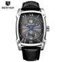 Benyar 2017 Luxury Brand Quartz Mens Watches Brand Men Military Leather Men Sports Watch Hour Date Waterproof Relogio Masculino