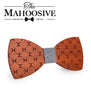 Mahoosive Bowties Groom Normal Mens wood Cravat Gift For Men Butterfly Gravata Male Marriage Wedding Bow Ties