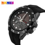 SKMEI Men Solar Dual Watches Fashion Digital Sport Watch Chronograph Alarm Waterproof Quartz Wristwatches Relogio Masculino 1064