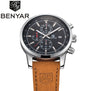 2017 BENYAR Watches Men Luxury Brand Quartz Watch Fashion Chronograph Sport Reloj Hombre Clock Male hour relogio Masculino
