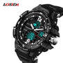 Losida Luxury Brand G Rubber Strap Shock Watch Military Army Blue LED Pointer Waterproof Men Sports Watches Clock relogio Male