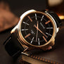 Rose Gold Wrist Watch Men 2018 Top Brand Luxury Famous Male Clock Quartz Watch Golden Wristwatch Quartz-watch Relogio Masculino