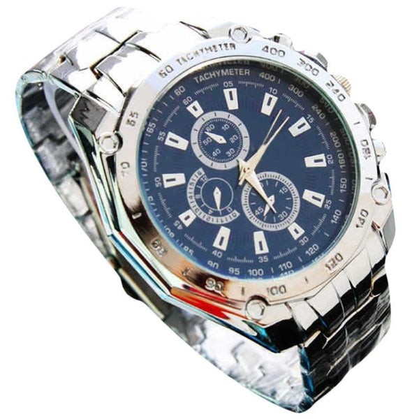 Watches Men Relogio Fashion Casual Watches Men Stainless Steel Business Quartz Wristwatches Dropship 18JAN17