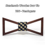 Mahoosive Brand Christmas Gift Fashion Handmade Wood Bow ties Bowtie Butterfly Gravata Ties For Men Geometric Wooden bow tie