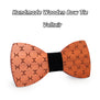 Mahoosive Bowties Groom Normal Mens wood Cravat Gift For Men Butterfly Gravata Male Marriage Wedding Bow Ties