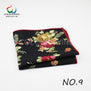 Genuine Yiyanyang Cotton Floral Pocket Square 9.05 Inch Camo Color Polyester Paisley Handkerchief Tie For Men Gift Gentle Hanky