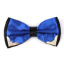 Men Bow Tie Polyester Suit Necktie Party Wedding Metal Novelty Classic Pre Tied