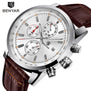 BENYAR Sport Watches Mens Chronograph Calendar Waterproof Male Clock Military Quartz Watch Luxury Relogio Masculino Gift Box
