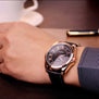 2016 Men Watch Top Brand Luxury Famous Wristwatches Male Clock Leather Wrist Watch Business Fashion Casual Dress Quartz Watches