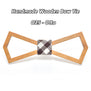 Mahoosive 2017 New Design Handmade Hardwood Mens Wooden Bow Ties Gravatas Corbatas Business Party Ties For Men Wood Ties