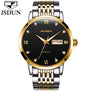 JSDUN Watch men Mechanical Watches Waterproof relogio masculino Japan Automatic Movement Date Week Leather Watches Clock saat