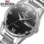 Binger Luxury Watch Men Automatic Watch Calendar High Quality Man Watches Sapphire Crystal Wristwatch Retro Relogios Masculino