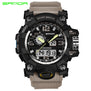 Top Luxury Brand Sanda Men Sport Watches Men's Quartz LED Analog Clock Man Military Waterproof Wrist Watch Relogio Masculino New