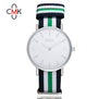 CMK Classic Cambridge Wrist Watch Men's Slim Quartz Watch Designer Males Fashion Wristband Clock 2018 New Brand Relojes Moda