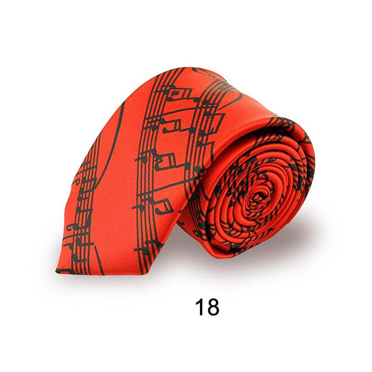 2016 New Arrival Fashion 29 Designs 5cm Music Note Ties Musical Tie music notes music score sound spectrum ties-free shipping