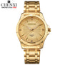 Top Quality Clock Fashion Men Luxury CHENXI Brand Gold Stainless Steel Quartz-Watch Wrist Watches Wholesale Golden Watch men